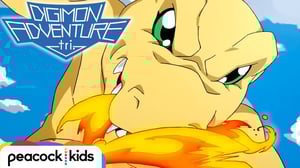 This is the Avatar Image for the DIGIMON ADVENTURE - AGUMON AI Voice and Text to Speech Generator